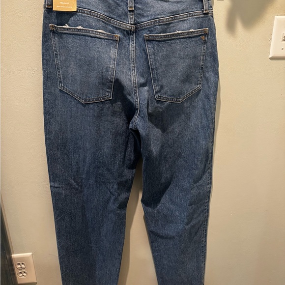 Madewell The Perfect Vintage Straight Jean - Blue - Picture 4 of 4